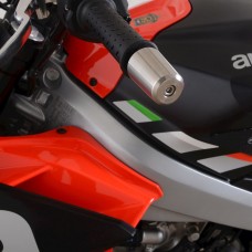 R&G Racing Stainless Bar Ends for the Aprilia Tuono 660 '21-'22 R&G Racing Stainless Bar Ends for the Aprilia Tuono 660 '21-'22